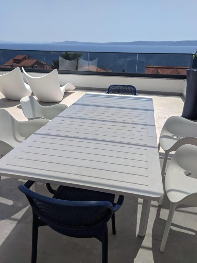 Luxury Apartment- Balcony- Private Rooftop And Jacuzzi- Common Pool Trogir Extérieur photo
