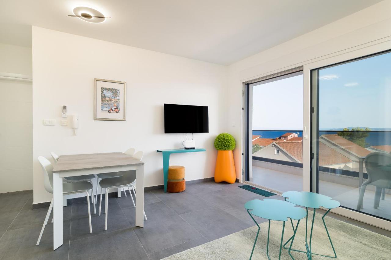 Luxury Apartment- Balcony- Private Rooftop And Jacuzzi- Common Pool Trogir Extérieur photo