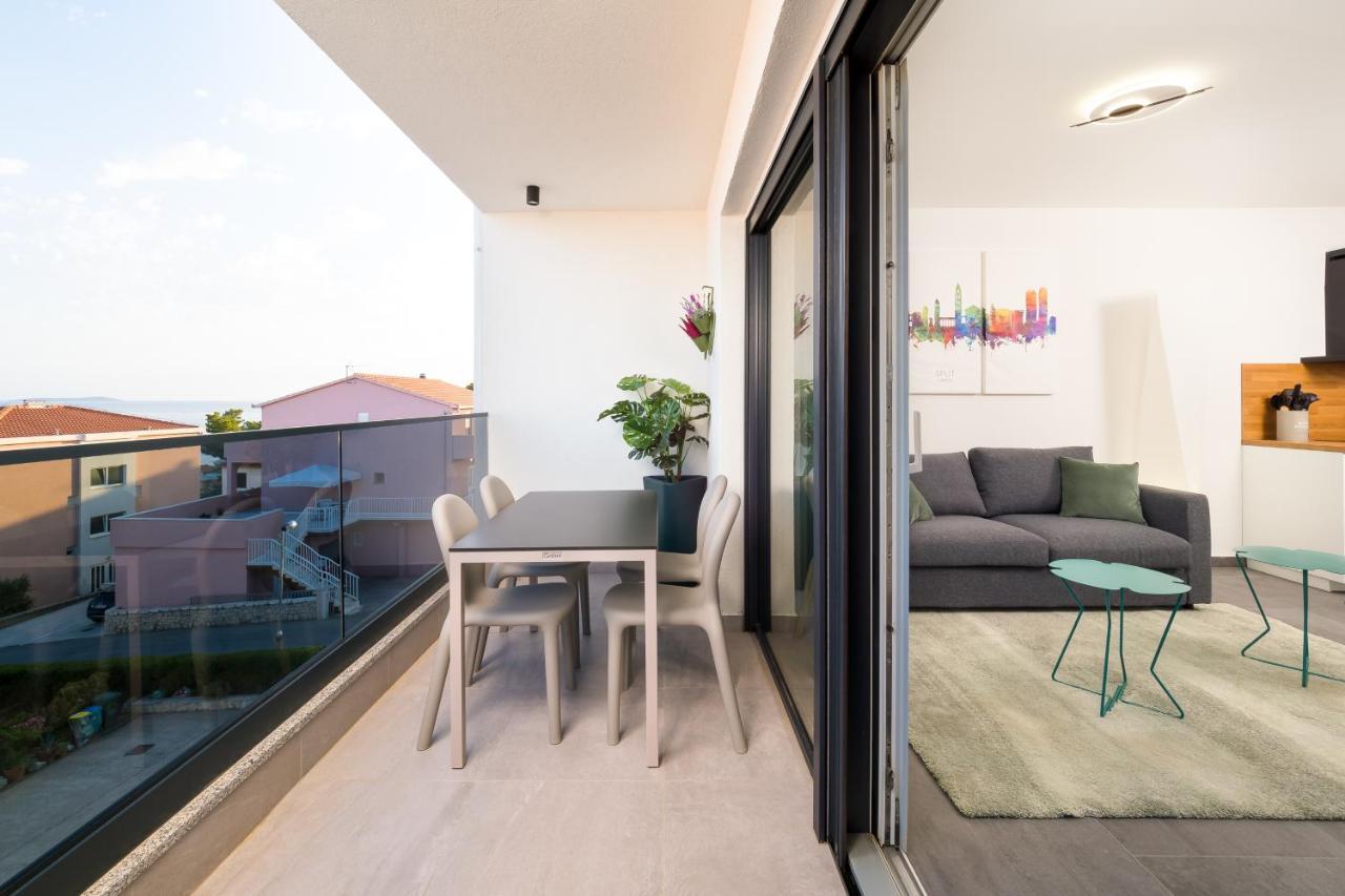 Luxury Apartment- Balcony- Private Rooftop And Jacuzzi- Common Pool Trogir Extérieur photo